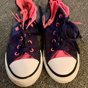 Girls High Top Converse 13